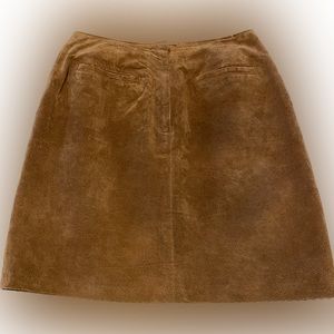 Vintage 80s-90s leather pencil mini skirt
